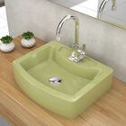 Cuba De Apoio Retangular C01 Para Banheiro Rt41 Aria Verde Ac