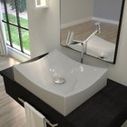 Cuba De Apoio Retangular Para Banheiro Lavabo C01 Ml44w Cinza