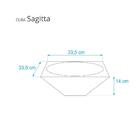 Cuba De Apoio Sagita-vermelho Translucido