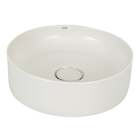 Cuba de Apoio Redonda Slim 39cm Bege Fosco Celite