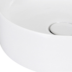 Cuba de Apoio Redonda Slim 39cm Branco Celite