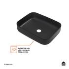 Cuba De Apoio Slim Retangular Sem Válvula Para Banheiro Louça