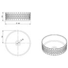 Cuba De Apoio Solo Redonda Japi Preto