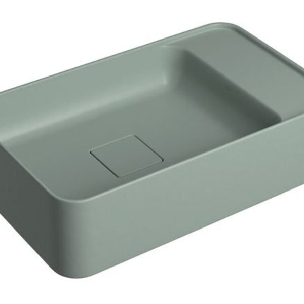 Cuba De Apoio/suspensa Retangular Com Mesa À Direita 50cm Dec