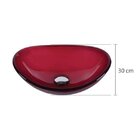 Cuba De Apoio Turmalina Astra 40 X 30 Cm Astra Vermelho