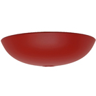 Cuba de Apoio Vidro Redonda Vermelha 35x35cm Sensea