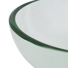 Cuba de Apoio Vidro Morion Redondo 11x31x31cm Incolor Astra