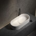 Cuba De Banheiro Concreto Apoio Elipse 60 Cm (francs Granilit