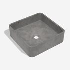 Cuba De Banheiro Concreto Apoio Quadrada 39 Cm (guna Cemento)