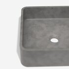 Cuba De Banheiro Concreto Apoio Quadrada 39 Cm (guna Cemento)