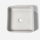 Cuba De Banheiro Concreto Apoio Quadrada 40 Cm (urban Off Whi