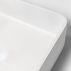 Cuba De Banheiro Concreto Apoio Quadrada 40 Cm (urban Off Whi