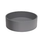 Cuba De Banheiro Concreto Apoio Redonda 35 Cm (oso Cenere)