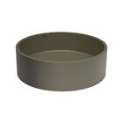 Cuba De Banheiro Concreto Apoio Redonda 35 Cm (oso Musgo)