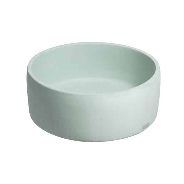 Cuba De Banheiro Concreto Apoio Redonda 35 Cm (small Acqua)