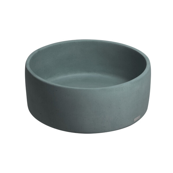 Cuba De Banheiro Concreto Apoio Redonda 35 Cm (small Florest)