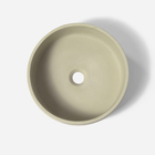 Cuba De Banheiro Concreto Apoio Redonda 35 Cm (small Traverti