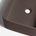 Cuba De Banheiro Concreto Apoio Retangular 42 Cm (tessa Expre