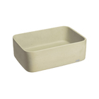 Cuba De Banheiro Concreto Apoio Retangular 42 Cm (tessa Trave