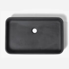 Cuba De Banheiro Concreto Apoio Retangular 55 Cm (allure Carb