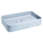 Cuba De Banheiro Concreto Apoio Retangular 55 Cm (allure Ocea