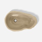 Cuba De Banheiro Concreto Apoio Rocha 57 Cm (sten Travertino)