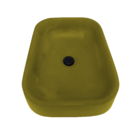 Cuba De Banheiro Lavabo Pia De Sobrepor Retangular Acabamento