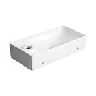 Cuba De Banheiro Louça Apoio Ou Suspensa Retangular 44 Cm (br