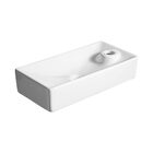 Cuba De Banheiro Louça Apoio Ou Suspensa Retangular 44 Cm (br