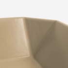 Cuba De Banheiro Louça Apoio Quadrada 36 Cm (nimes Mocha)