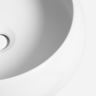 Cuba De Banheiro Louça Apoio Redonda 35 Cm (molise Branca Fos