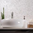 Cuba De Banheiro Louça Apoio Redonda 35 Cm (molise Branca Fos