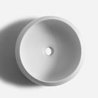 Cuba De Banheiro Louça Apoio Redonda 35 Cm (molise Branca Fos