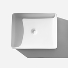 Cuba De Banheiro Louça Apoio Retangular 48 Cm (pádua Branca)