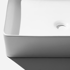 Cuba De Banheiro Louça Apoio Retangular 48 Cm (pádua Branca)