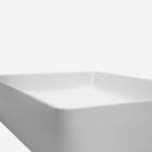 Cuba De Banheiro Louça Apoio Retangular 48 Cm (pádua Branca)