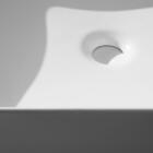 Cuba De Banheiro Louça Apoio Retangular 48 Cm (pádua Branca)