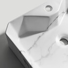 Cuba De Banheiro Louça Apoio Retangular 49 Cm (módena Mármore