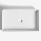 Cuba De Banheiro Louça Apoio Retangular 60 Cm (moura Branca)