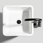 Cuba De Banheiro Louça Piso Quadrada 40 Cm (veneza Branca)