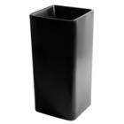 Cuba De Banheiro Louça Piso Quadrada 40 Cm (veneza Preta)