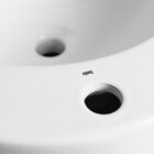 Cuba De Banheiro Louça Piso Redonda Com Mesa 50 Cm (siena Bra