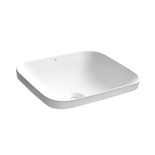 Cuba De Banheiro Louça Sobrepor Retangular 43 Cm (foggia Bran