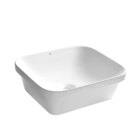 Cuba De Banheiro Louça Sobrepor Retangular 43 Cm (foggia Bran