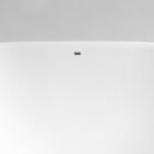 Cuba De Banheiro Louça Sobrepor Trapézio 57 Cm (vigo Branca)