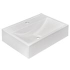 Cuba de Banheiro Retangular Inspira Branca