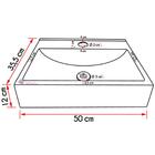 Cuba de Banheiro Retangular Inspira Branca