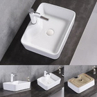 Cuba De Cerâmica Para Banheiro/Lavabo/Pia 48x38x13 Cm