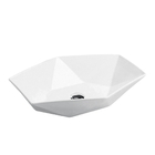 Cuba De Cerâmica Para Banheiro/Lavabo/Pia 63x41x13 Cm