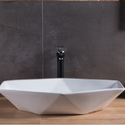 Cuba De Cerâmica Para Banheiro/Lavabo/Pia 63x41x13 Cm